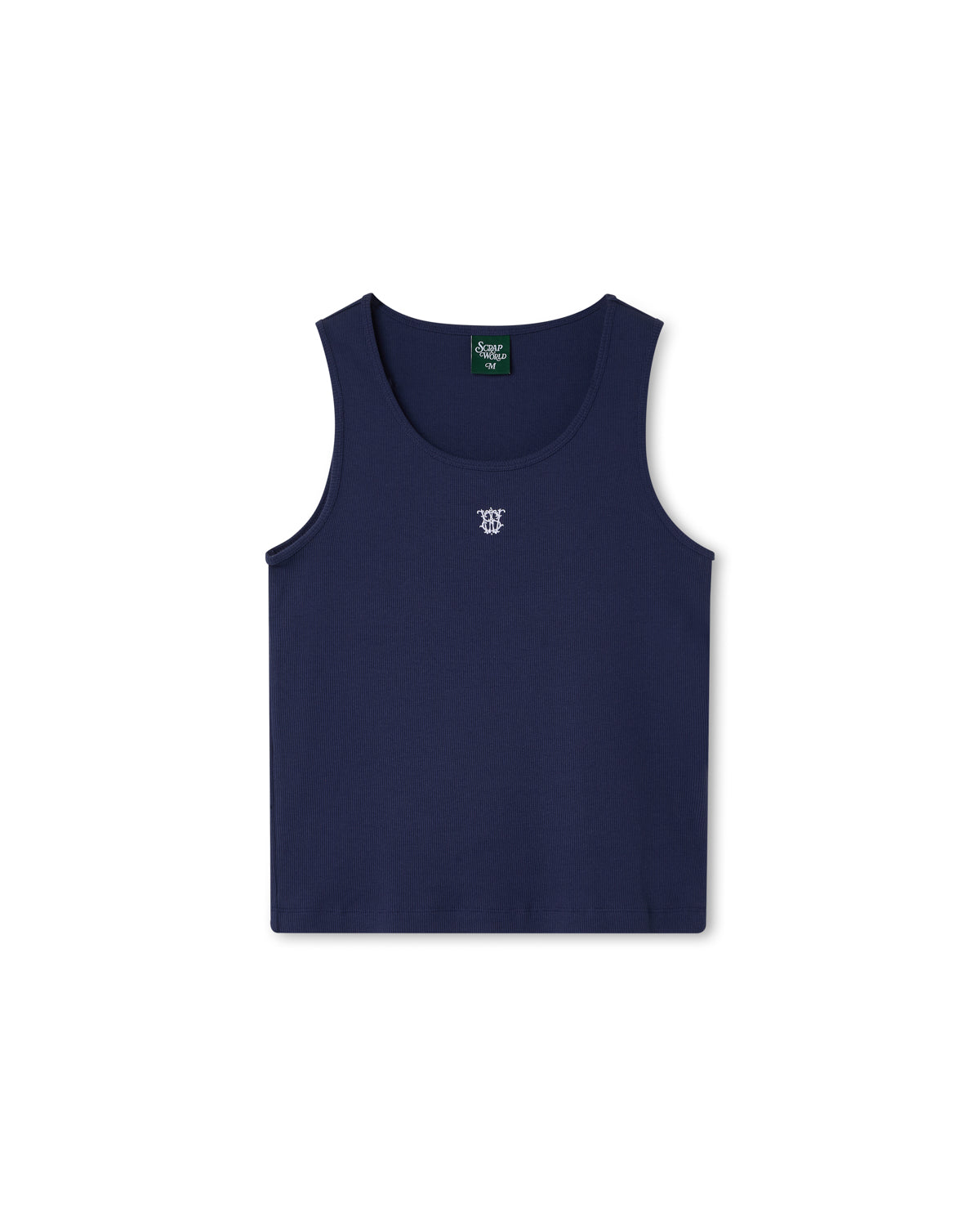 BASIC TANK TOP 2-PACK WHITE/NAVY